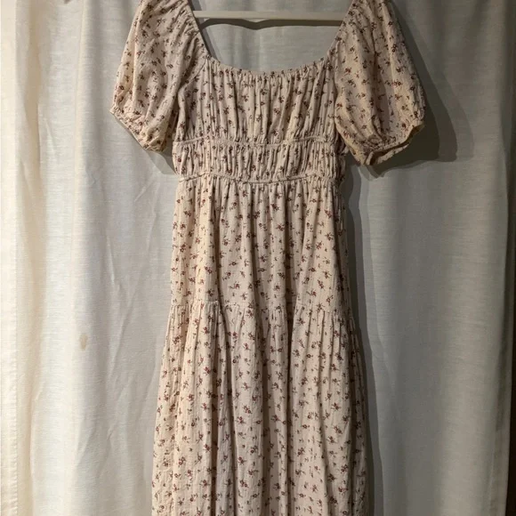 Valencia Dress- Blush Floral - Picture 3 of 5